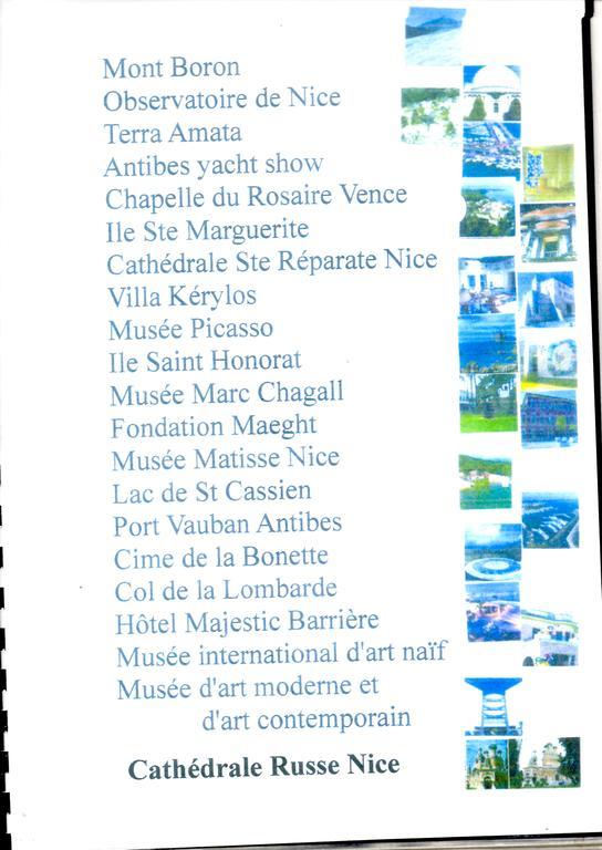 Chambre Chez Particulier Cagnes-sur-Mer Exterior foto